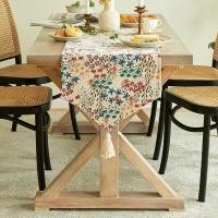 ราคา ผ้าปูโต๊ะที่มีพู่ Jacquard ผ้าปูโต๊ะ S สำหรับตกแต่งโต๊ะทานอาหาร (18954270701)