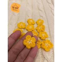 ราคา ดอกไม้ไหมพรมขนาดเล็ก งานปักไหมพรม สำหรับงานฝีมือ และ DIY ได้หลากหลายแบบ เช่น กิ๊ฟติดผม กระเป๋า เสื้อผ้า (20740021613)