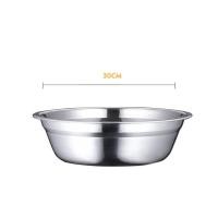 ราคา ชามผสมสแตนเลส ขนาด 26 28 30 ซม กะละมังใส่อาหาร ขามกลมสแตนเลส กะละมังล้างผัก ชามใส่อาหาร กะละมังใส่แกง ภาชนะใส่อาหาร J134 (19775975519)