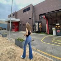 ราคา กางเกงยีนส์ขาม้าทูโทนผ้ายืดขายดีป้ายOops Jeans (13678548118)