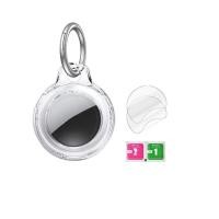 ราคา Apple AirTag Case Secure Holder With Key Ring Apple AirTag Keychain AirTag Holder AirTag Keychain Accessories Reflective Scratch Resistant AirTag Case With Raised Edges (20157949047)