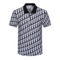 ราคา DG เสื้อยืดพิมพ์ยี่ห้อแฟชั่นมีปกแขนครึ่งลำลองของผู้ชายเสื้อโปโลธุรกิจ (20969618395)