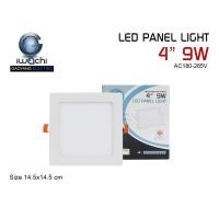 ราคา โคมฝังฝ้า โคมติดเพดาน เหลี่ยม ยี่ห้อ IWACHI รุ่น LED PANEL LIGHT 6W 9W 12W 18W 24W มีหลายขนาด มีแสงขาว และ วอร์มไวท์ (15374916313)