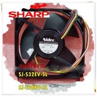 ราคา อะไหล่ของแท้ พัดลมตู้เย็นชาร์ป FAN MOTOR 15VDC 0 18A SHARP RMOTRA155CBZZ ใช้กับรุ่นSJ S32EV SL SJ S28EV SL (14960959406)