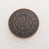 ราคา สินค้าโบราณเหรียญที่ระลึกต่างประเทศของแท้1858แคนาดา1859เหรียญเงิน (19202514134)