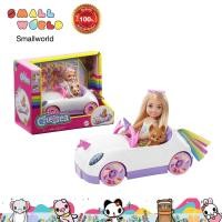 ราคา Barbie Chelsea Doll And Car บาร์บี้ เชลซี พร้อมรถธีมยูนิคอร์นและสัตว์เลี้ยง รุ่น GXT41 (16358067234)