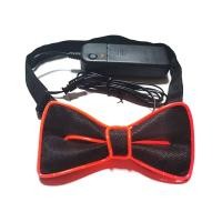 ราคา MAXG ผู้ชายกระพริบเต้นรำคริสต์มาส Light Up ส่องสว่างเนคไท LED โบว์ผูกพรรคตกแต่ง (16866380115)