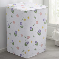 ราคา ถุงคลุมเครื่องซักผ้า ผ้าคลุมเครื่องซักผ้า ฝาหน้า ฝาบน พลาสติกครอบถังซักผ้า กันน้ำ กันแดด 6 7 8 9 10 kg กิโล โล ผ้าใบคลุมเครื่องซักผ้า (20948790102)