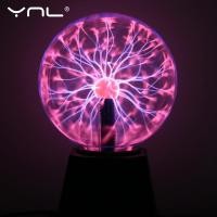 ราคา ความแปลกใหม่ Magic Plasma Ball Light โคมไฟไฟฟ้า Night Light 3 4 5 6 นิ้วไฟ Sphere ของขวัญเด็กคริสต์มาสแก้วโคมไฟพลาสม่า (21170856011)