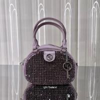 ราคา กระเป๋าLYN รุ่น Regina Crystal Mini Top Handle (18516008424)