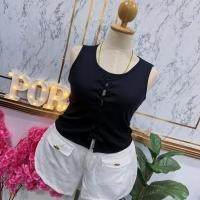 ราคา เสื้อครอปสาวอวบ อก38 48 ยาว19 สานด้านหน้า น่ารักเซ็กซี่มาก รุ่นกล้ามสานหน้า (19720180363)