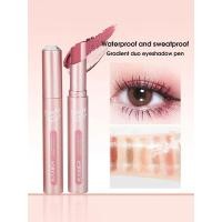 ราคา แท่งอายแชโดว์สองสีกันน้ำ ไล่ระดับสีอุปกรณ์แต่งหน้ากันเหงื่อและกันรอยเปื้อนสำหรับใช้งานง่ายและติดทนนาน (21170111904)
