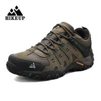ราคา HIKEUP เดินป่ารองเท้าหนังนิ่มรองเท้าหนังสวมใส่เดินป่าการล่าสัตว์ยุทธวิธีรองเท้าผ้าใบ (21170521284)