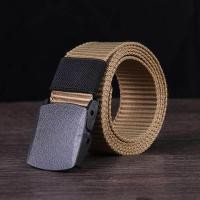 ราคา นักเรียนเข็มขัดระบายอากาศผ้าใบเข็มขัดยุทธวิธีเข็มขัดพลาสติกหัวเข็มขัดปรับเข็มขัด (947394253)