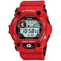 ราคา Casio G Shock G 7900A 4DR นาฬิกาผู้ชายสายเรซิ่นสีแดง (17560707121)