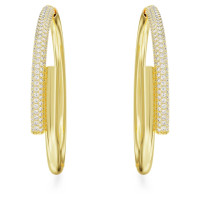 ราคา Swarovski Dextera ต่างหูแหวนขนาดใหญ่ ต่างหูเพชรสีขาว ต่างหูแฟชั่นสตรีเงินแท้ S925 ของขวัญวันวาเลนไทน์ ของขวัญวันเกิด (21011223262)