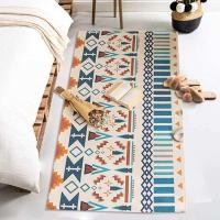 ราคา สไตล์ตุรกีผ้าฝ้ายผ้าลินินพรมสำหรับห้องนั่งเล่นตกแต่งห้องนอนข้างเตียงพรมขนาดใหญ่ลื่นบ้านโซฟาตกแต่งตารางเสื่อ (15027116035)