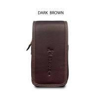 ราคา ซองใส่มือถือหนังแท้ ร้อยเข็มขัดเหน็บเอว ใส่ได้3เครื่องหรือใสากระเป๋าสตางค์ ใส่ IPHONE pro max หรือรุ่นอื่นที่ขนาดใกล้กัน (16424545081)