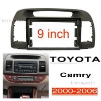 ราคา แผงเครื่องเสียงรถยนต์แผงหน้าปัดเหมาะสำหรับ Toyota Camry ปี2000 2006ขนาด9นิ้วกรอบแผงหน้าปัดวิทยุ (13115806003)