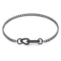 ราคา Swarovski Dextera มิกซ์ลิงค์ สร้อยคอพร้อมจี้เพชรสีดำพาเว่ สร้อยคอแฟชั่นสตรีเงินแท้ S925 ของขวัญวันวาเลนไทน์ ของขวัญวันเกิด (21055373282)