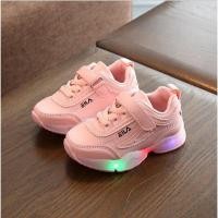 ราคา LED Kids Fila Shoes Sport Shoes Ready Stock 21 36 (16495703564)