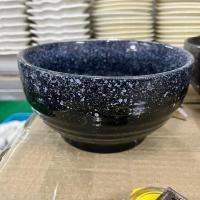 ราคา ถ้วยชาม 7 นิ้ว ถ้วยเซรามิค ceramic bowl ถ้วยชามราคาถูก ถ้วยใส่ราเมง ชามราเมง สีดำลาวา ถ้วยใส่น้ำซุป ถ้วยเซรามิก เข้าไมโครเวฟได้ (21134983226)