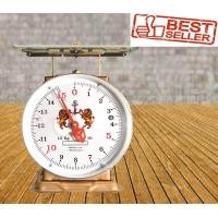 ราคา เครื่องชั่งสปริง ตาชั่งกิโล ตาชั่งกิโลสปริงขนาด 15 กิโลกรัม ตาชั่งสินค้า จานแบน (813252656)