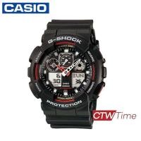 ราคา Casio G Shock นาฬิกาข้อมือสุภาพบุรุษ สายเรซิน รุ่น GA 100 1A4DR สีดำ (1867918979)