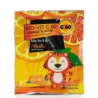 ราคา Bio Vit C 60 วิตามินซีอมเล่น ไบโอ วิตซี BIOPHARM 1ซอง รสส้ม รสเบอรรี่ รสสับปะรด (19921648829)