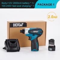 ราคา 110N ไดรเวอร์เครื่องเจาะไฟฟ้าสำหรับใช้ในครัวเรือนแบบชาร์จไฟได้ไขควงไฟฟ้าสว่านผลกระทบไร้สาย12V สำหรับชุดไขควงแบตเตอรี่ Makita (17403533626)