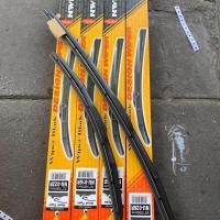 ราคา ใบปัดน้ำฝนNWB สำหรับToyota แบบขอเกี่ยว made in Japan ทรงaero มีขนาด 14 30นิ้ว (21027939635)