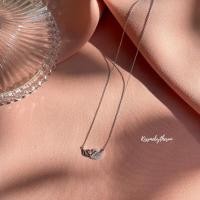 ราคา Kissmebythesun Princess Necklace สร้อยคอชุบทองคำขาว (19615900299)