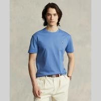ราคา Sale Polo Ralph Lauren เสื้อยืดผู้ชาย Tee Custom Slim Fit Soft Cotton T Shirt รุ่น MNPOTSH1N821896 สีฟ้า (20809227490)