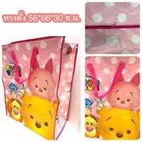 ราคา พร้อมส่ง ถุงกระสอบลายการ์ตูนลิขสิทธิ์แท้ กระเป๋าฟาง ขนาด L กระเป๋าจัดเก็บของอเนกประสงค์ ของใช้ ผ้าห่ม Sack Bag Licensed Cartoon สินค้าขายดี (12418173956)