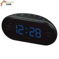 ราคา วิทยุนาฬิกาปลุก LED ดิจิตอล AM FM วิทยุพร้อมปลั๊ก EU สีแดง (17379170305)