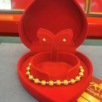 ราคา ต่างหูทองคำแท้ 0 3 กรัม 96 5 ลายข้าวหลามตัด แป้นพลาสติก ขายได้ จำนำได้ มีใบรับประกัน ต่างหูทอง ต่างหูทองคำแท้ (7696099548)