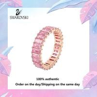 ราคา Swarovski แฟชั่นเมทริกซ์เปล่งเสียงแหวนคริสตัลเรียบง่าย แหวนแฟชั่นของผู้หญิง ของขวัญวันวาเลนไทน์ของขวัญวันเกิด (20729066398)