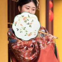 ราคา พัดกลมเต้นรำสไตล์จีนโบราณ พัด 2หน้าโปร่งแสงด้ามไม้ห้อยพู่อย่างดี พัดจีน พัดหญิง พัดจีนโบราณ (17573602768)