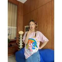 ราคา New NOTHING HOUSE เสื้อยืด Oversize สกรีนลายหมี CARE BEAR เสื้อยืดผ้าฝ้ายพิมพ์ลาย (20626870372)
