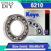 ราคา 6207 6208 6209 6210 6211 6212 ตลับลูกปืน KOYO จำนวน 1 ชิ้น แบบไม่มีฝา (16695991950)