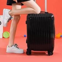 ราคา Tpartter กระเป๋าเดินทางขนาด 20 นิ้ว กระเป๋าเดินทางวัสดุ PVC ABS กระเป๋าเดินทางขึ้นเครื่องโดยตรงขนาด 20 นิ้ว (21134360791)