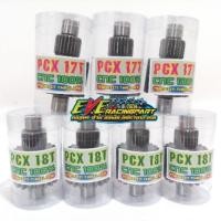 ราคา เฟืองท้ายแต่ง PCX 2018 17 18 ฟัน Pcx 2014 2017 14 15 ฟัน (3361860730)