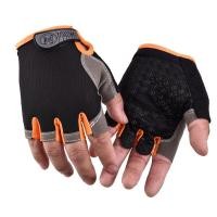 ราคา ถุงมือ ถุงมือครึ่งนิ้ว Half hand glove ถุงมือเกราะ ถุงมือออกกำลังกาย Fitness glove ถุงมือขี่จักรยาน ถุงมือปั่นจัรยาน ถุงมือเกราะ ถุงมือฟิตเนส (19755413694)