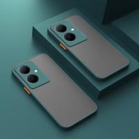 ราคา เคสสำหรับ Vivo โทรศัพท์กันกระแทกสีด้าน Y 78 78 Y78 Y78 5G 2023 VivoY78 VivoY78 ปลอกป้องกันนิ่มโปร่งใสเต็มรูปแบบฝาหลังกันลื่น (20254121464)