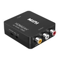 ราคา ตัวแปลง อุปกรณ์สำหรับแปลงสัญญาณภาพจาก HDMI เป็น AV เชื่อมต่อง่าย มีสายUSBให้ (7696061674)
