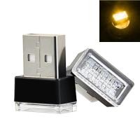 ราคา 7สีรถ Mini USB ไฟ LED บรรยากาศ Lampu Hias ไฟเก๋ง PC แบบพกพาปลั๊ก Ambient ฉุกเฉินสีขาวไฟสีฟ้า (21170845214)