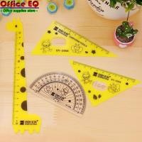 ราคา ชุดเรขาคณิตยีราฟ เรขาคณิต เซตไม้บรรทัด ไม้บรรทัดเรขาคณิต ไม้บรรทัดยีราฟ ชุดไม้บรรทัด ชุดเรขาคณิต 4 ชิ้น ชุดไม้บรรทัดเรขาคณิต พร้อมส่ง (13639616658)