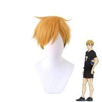 ราคา Coryana Haikyuu tsukishima kei Hinata Nishinoya Oikawa Tooru Kozume Kenma kageyama tobio Miya Atsumu Osamu Wig (20332547203)