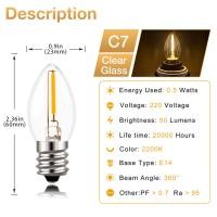 ราคา C7ไส้หลอดไฟ Led G40 C22T T16 T22โคมไฟกลางคืนหลอดขนาดเล็ก1W E12ฐาน E14หลอดไฟเชิงเทียน (18654875081)