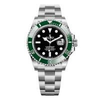 ราคา ว๊าวมาแล้ว จัดส่งฟรี นาฬิกาrolexของแท้ เขียว Submariner ทำจาก Oystersteel m126610lv 0002 สินค้ารับประกัน1ปี นาฬิกาข้อมือผู้ชาย นาฬิกากลไกแบรนด์หรู 41 มม มาพร้อมกับบ พร้อมกล่องบรรจุ (17968346651)